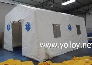 Samopodižući šator za spašavanje u hitnim slučajevima