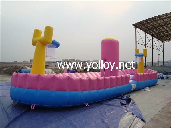 Inflatable Bungee Basketball Game