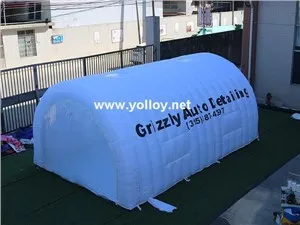 Mobilna nadstrešnica za šator za pranje automobila na napuhavanje